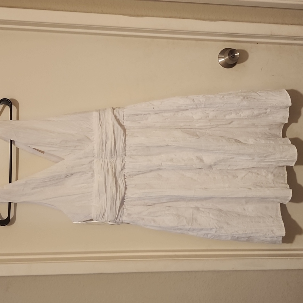 Jonathan Matias white sun dress